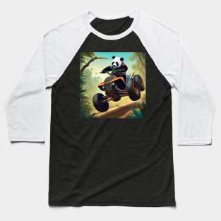 Panda Kart Baseball T-Shirt